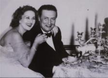 Cesare Andrea Bixio e la moglie Mary (foto di Antonello Serino, redazione di Met)
