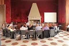 Il Consiglio Metropolitano riunito nella Paggeria di Villa Demidoff (foto di Antonello Serino, Ufficio Stampa-Redazione di Met)