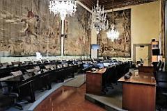 Sala del consiglio (foto Antonello Serino - Met)