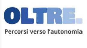 Logo progetto 'Oltre. Percorsi verso l'autonomia'