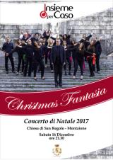 Locandina Concerto di Natale a Montaione 