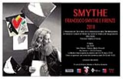 L'invito per l'inaugurazione della mostra di Francisco Smythe a Firenze