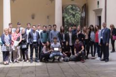Foto di gruppo a Villa Salviati
