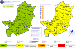 Codice giallo per neve sul territorio metropolitano fiorentino