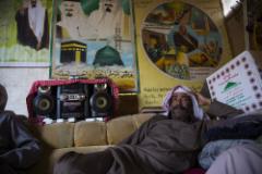 The glass between us