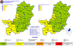 L'allerta meteo per oggi e domani nel territorio metropolitano