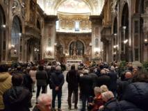 La Metrocittà Firenze ai funerali di Narciso Parigi (foto Domenico Costanzo, Ufficio Stampa)