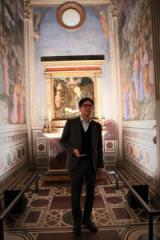 Nuova illuminazione Cappella Benozzo Gozzoli (foto Antonello Serino, Ufficio Stampa - Redazione Met)