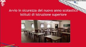 Slide di presentazione nuovo anno scolastico in Metrocitta' Firenze