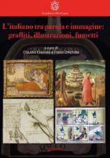 Coprtina del libro 'L’italiano tra parola e immagine: graffiti, illustrazioni, fumetti'