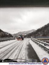 Neve e maltempo nel territorio metropolitano fiorentino