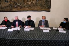 Nardella, Giani, Fossi, Roso e Pellecchia siglano l'accordo per l'istituto che accogliere 900 studenti (foto Antonello Serino, Ufficio Stampa - Redazione Met)