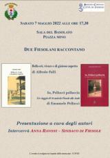 Locandina presentazione libri - fonte Comune di Fiesole