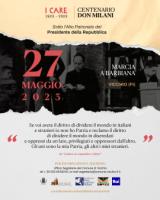 Appello XXII Marcia a Barbiana - Centenario don Milani