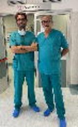 Il dr Lorenzo Calì Cassi e il dr Luis Jose’ Sanchez (Fonte foto Ausl Toscana Centro)
