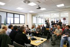 Conferenza stampa presso la Sala Operativa della Protezione Civile della Città Metropolitana di Firenze (Ph Antonello Serino - Met Ufficio Stampa)