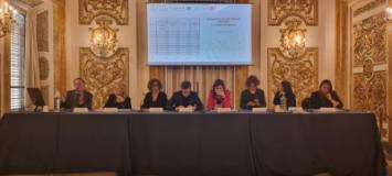 Tavolo dei relatori presentazione Bilancio di genere