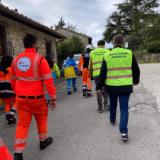 Calenzano - Esercitazione di Protezione civile, prova di evacuazione a La Regina del bosco