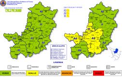 Codice giallo rischio vento