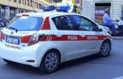 Un reparto della Polizia Municipale dedicato al Parco delle Cascine (foto Antonello Serino - Met Ufficio Stampa)