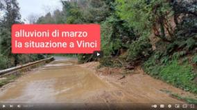 Il servizio video sugli allagamenti a Vinci