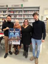 Direttore artistico Paro Paro Massi Fruchi Anna Carolanti del Sorriso di Enrico Rachele Turrini di Pro loco Ficino e Assessore Dario Picchioni