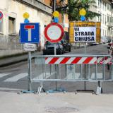 Strada chiusa (foto archivio Antonello Serino - Met Ufficio Stampa)