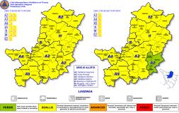 Allerta meteo codice giallo