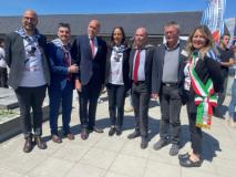 La delegazione a Mauthausen 