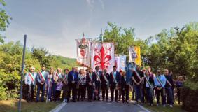 Alla marcia di Barbiana (foto di Johnny Tagliaferri)