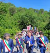 Alla marcia di Barbiana (foto di Johnny Tagliaferri)