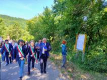 Alla marcia di Barbiana (foto di Johnny Tagliaferri)