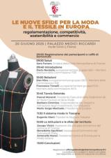 Locandina Evento Moda in Palazzo Medici Riccardi 