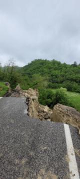 Eventi Alluvionali sulla strada Sp29 di Lutirano1