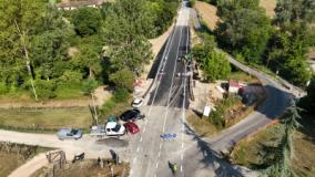 Il Ponte La Brocchi dall'alto (foto di Florence Tv)