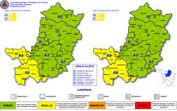 Nuovo avviso di allerta meteo 21 - 22 agosto 2025