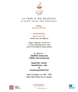 Locandina La Firenze di Luigi Dallapiccola al tavolo della dodecafonia in Palazzo Medici Riccardi