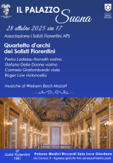 Il Palazzo Suona. Quartetto d'archi in Palazzo Medici Riccardi