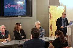 Un momento della conferenza stampa (foto Antonello Serino - Met Ufficio Stampa)