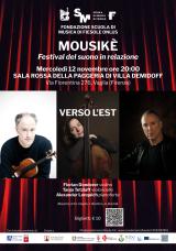 Locandina Concerto a Villa Demidoff - Verso l’Est. Musica da camera 