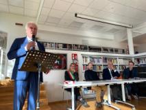 Un momento dell’inagurazione