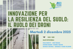 Emergenza climatica e ruolo dei droni: se ne parla durante un convegno organizzato da Anbi Toscana