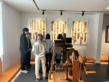 Le studentesse dello IED di Firenze in visita al Museo Civico della Paglia di Signa (Fonte foto Comune di Signa)