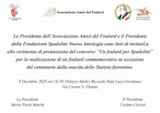 Locandina Un Foulard per Spadolini - Evento a Palazzo Medici Riccardi 