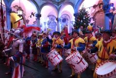 Il Corteo storico nel Cortile di Michelozzo