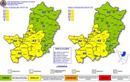 Codice Giallo per allerta vento