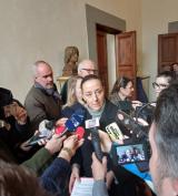 La Conferenza stampa (Foto Daniela Mencarelli - Met Ufficio Stampa)