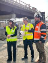 Lavori al ponte mobile sulla FiPiLi