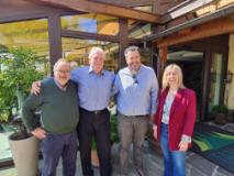 Giuseppe Statello KlausMayer AlessioMugnaini AnnalisaGiotti (Fonte foto comunicato Comune di Montespertoli)