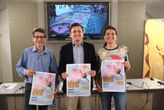 da sx  Presidente Pro Loco Fucecchio Francesco Dei - ass cultura del Comune di Fucecchio Alberto Cafaro - Alessia Bettini,  responsabile della segreteria della sindaca metropolitana Sara Funaro (foto Antonello Serino Met Ufficio Stampa)